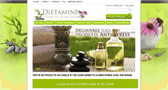 Desktop Screenshot of dietamine.com